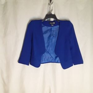 A blue forever 21 blazer
